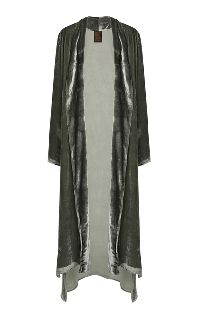 JUAN CARLOS OBANDO MODA EXCLUSIVE VELVET ROBE