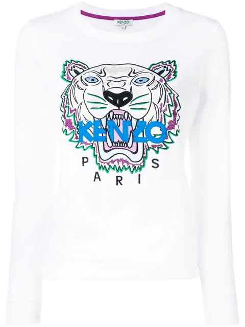 white kenzo sweatshirt