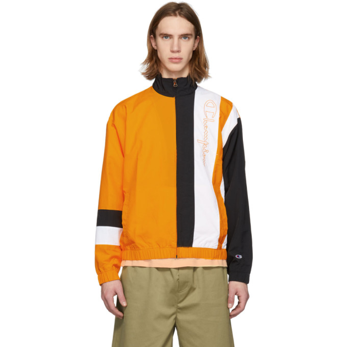 champion orange jacket