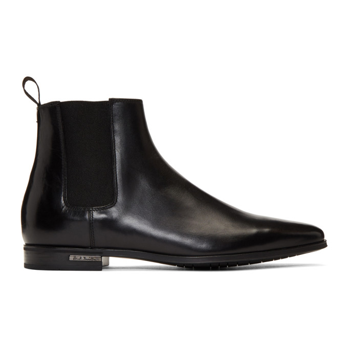 treaded chelsea boots