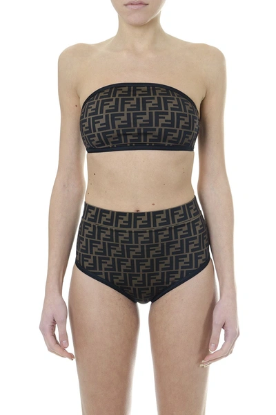 Fendi high waisted bikini best sale