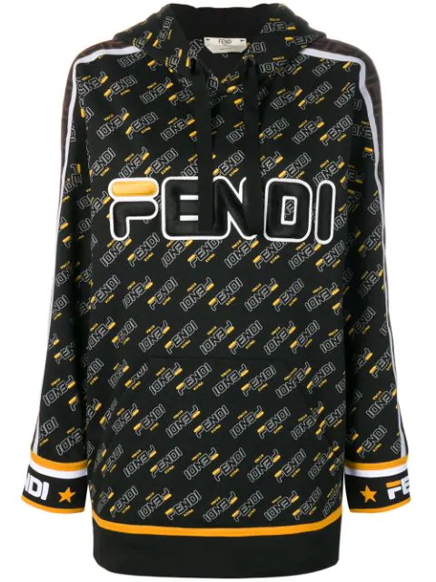 yellow fendi hoodie