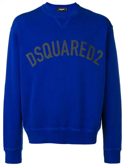 dsquared2 sweatshirt blue