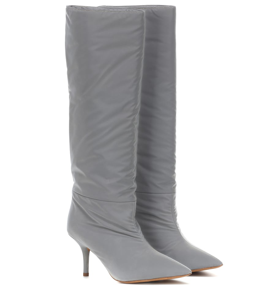 yeezy knee high boots