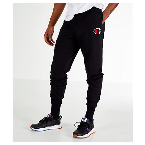 champion sweatpants black