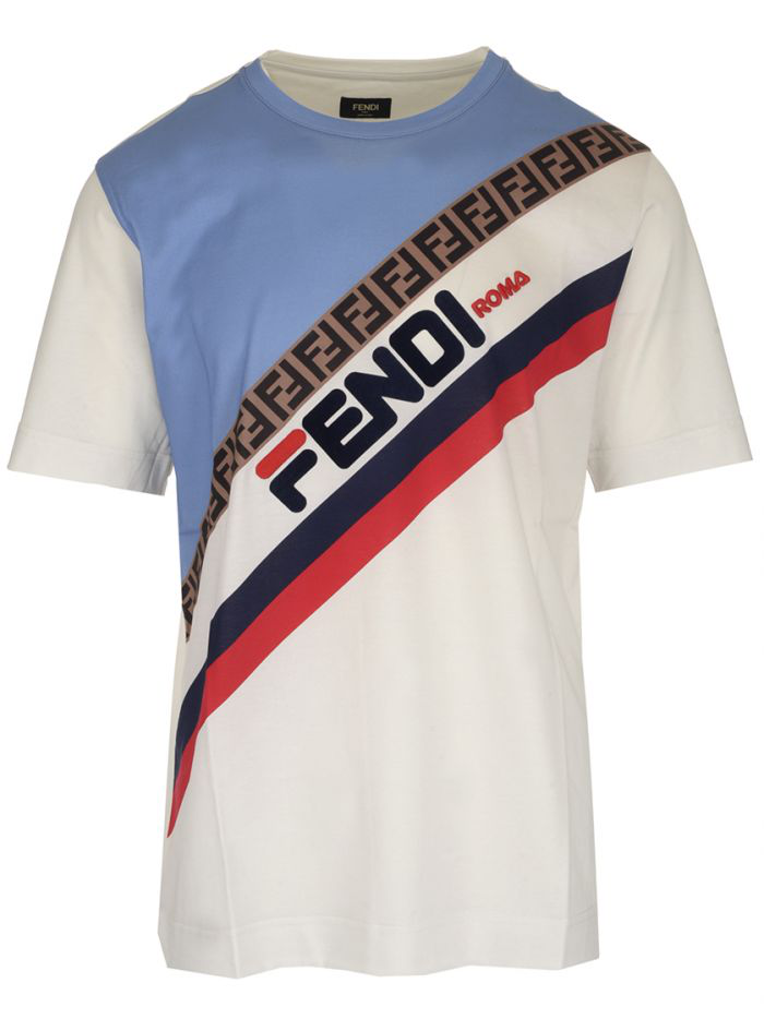 light blue fila shirt