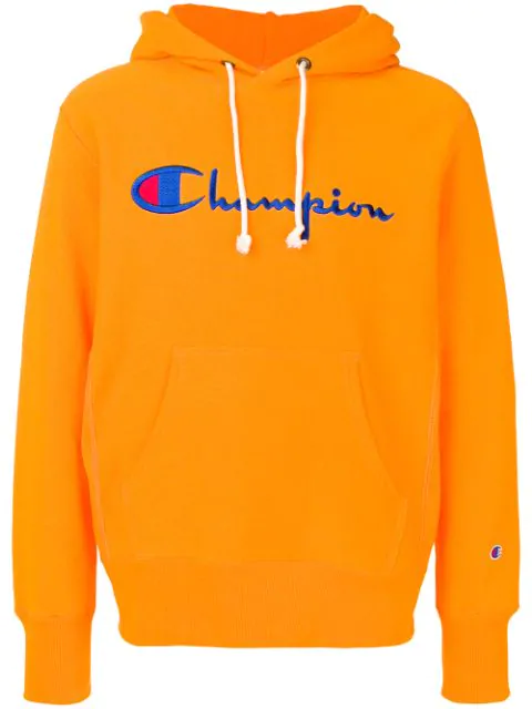 hoodie orange champion