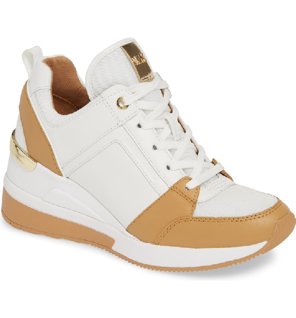 georgie wedge sneaker michael michael kors