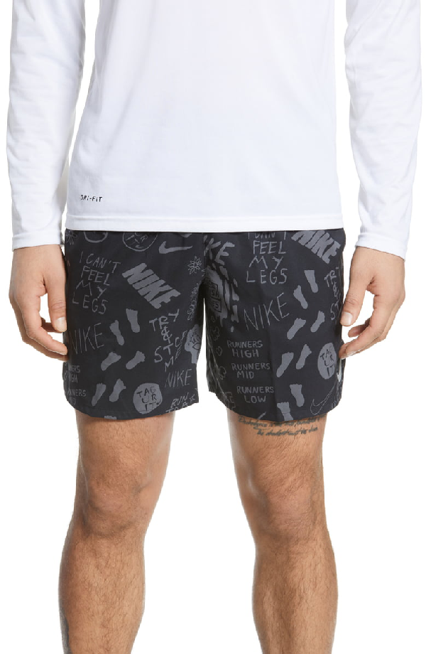 nike nathan bell shorts white