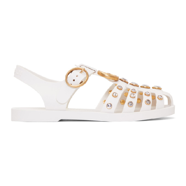 gucci jelly sandals