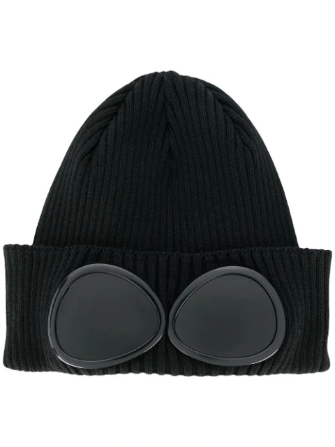 cp company goggle beanie