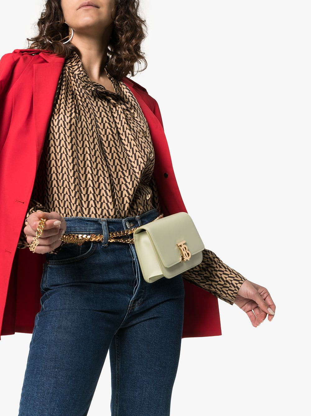 burberry belted bag