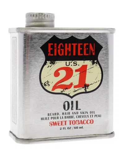 18.21 MAN MADE 18.21 MAN MADE MEN'S 2OZ SWEET TOBACCO BEARD HAIR AND SKIN OIL