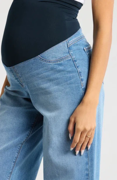 1822 DENIM 1822 DENIM OVER THE BUMP WIDE LEG MATERNITY JEANS