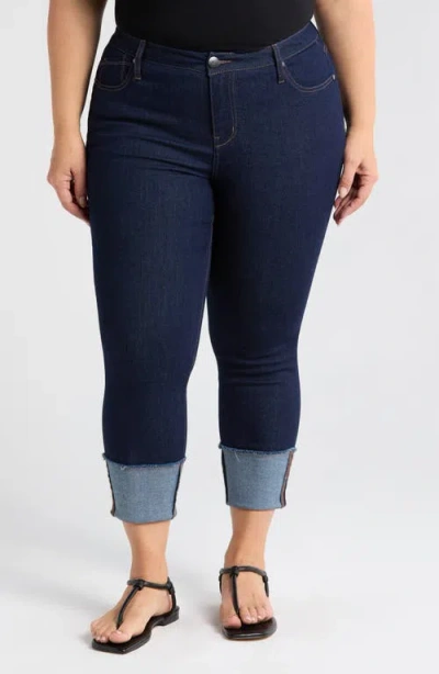 1822 DENIM 1822 DENIM RE:DENIM CUFFED HIGH WAIST SKINNY JEANS