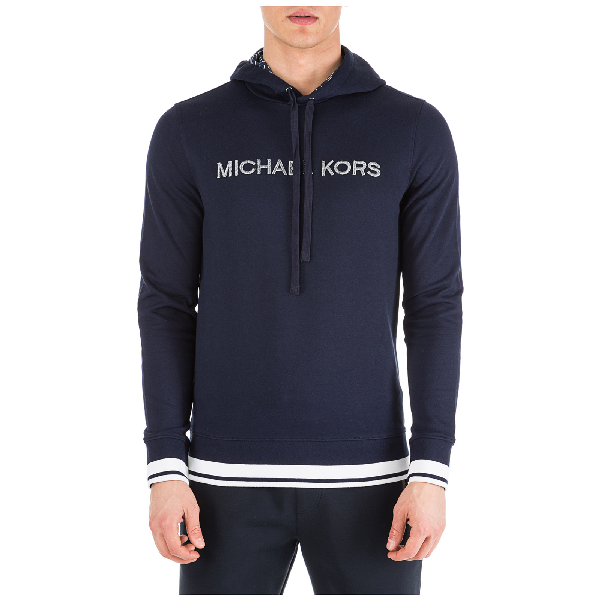 michael kors blue hoodie