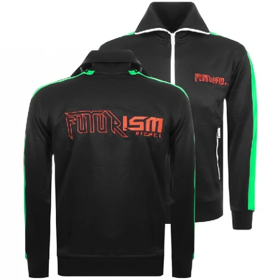 Shop Diesel S Hisoka Track Top Black