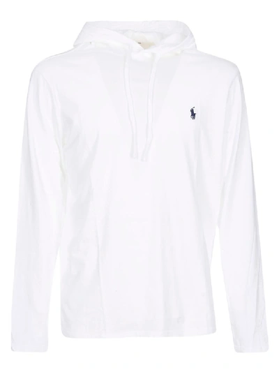 POLO RALPH LAUREN EMBROIDERED LOGO HOODIE