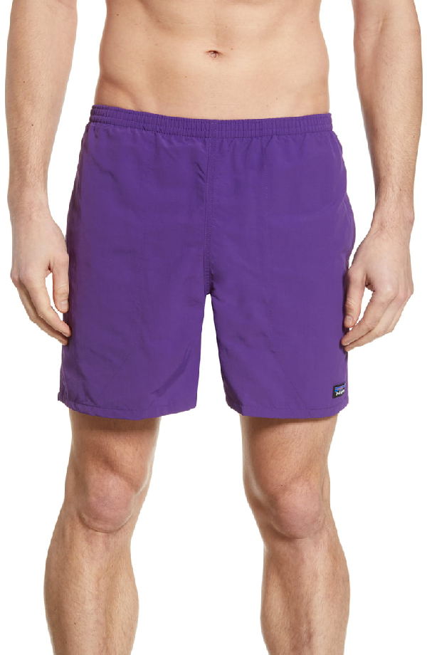 patagonia baggies shorts purple