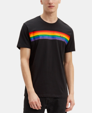 levis t shirt rainbow