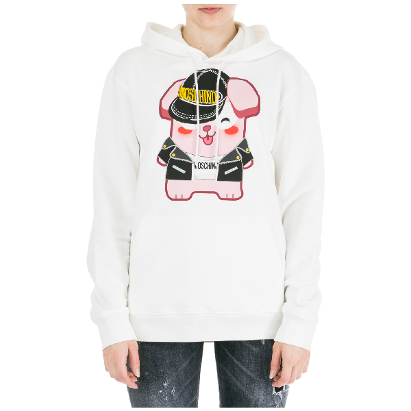 moschino womens hoodie