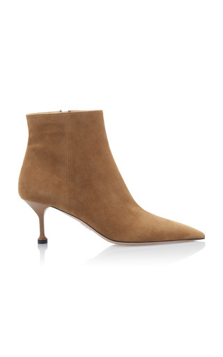 prada suede ankle boots