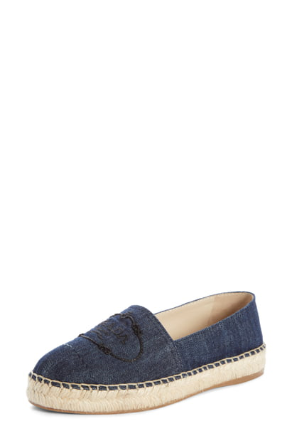 prada denim espadrilles
