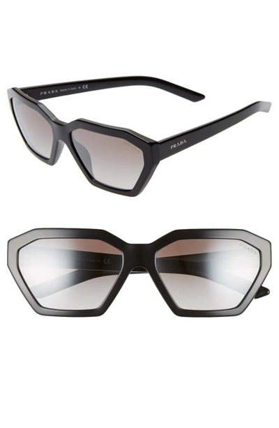 Prada octagon online sunglasses