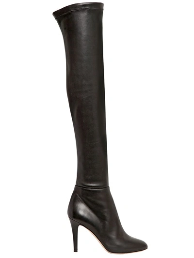 JIMMY CHOO Turner Stretch Leather Boots