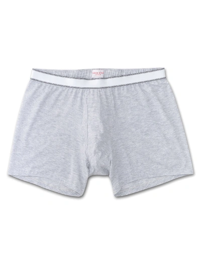 DEREK ROSE DEREK ROSE MEN'S TRUNKS ETHAN MICRO MODAL STRETCH SILVER MARL