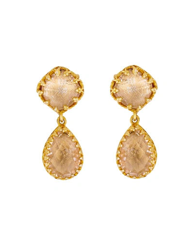 LARKSPUR & HAWK SMALL JANE QUARTZ DROP EARRINGS