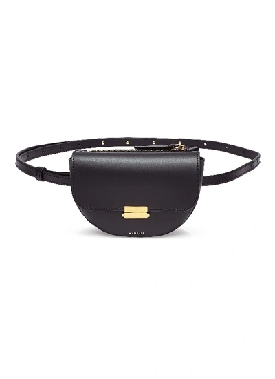 WANDLER &#x27;ANNA&#x27; LEATHER BUCKLED BELT BAG