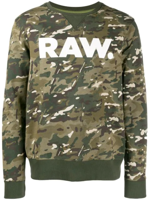 g star raw camo sweatshirt