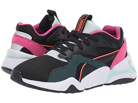 puma nova white fair aqua