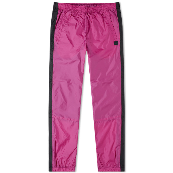 hot pink track pants