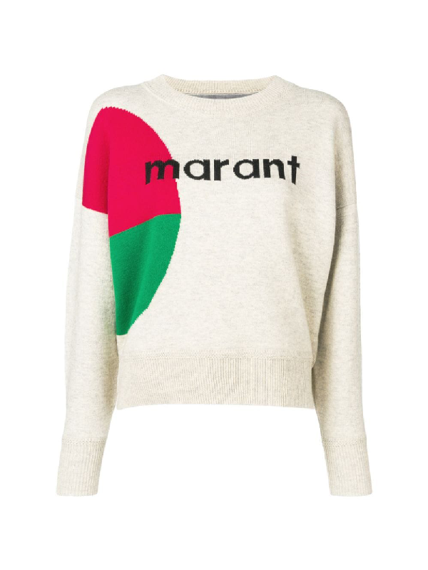 isabel marant sweater logo