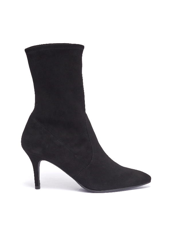 stuart weitzman cling stretch bootie