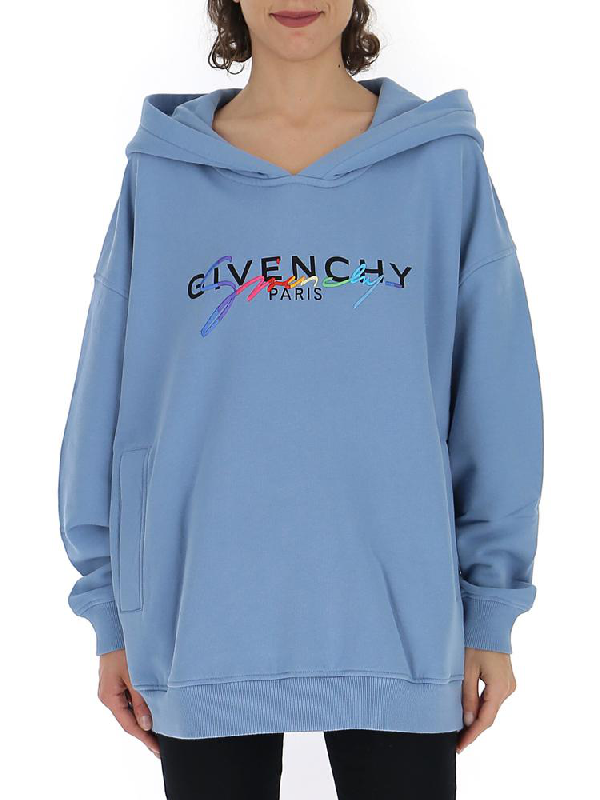 baby blue givenchy hoodie