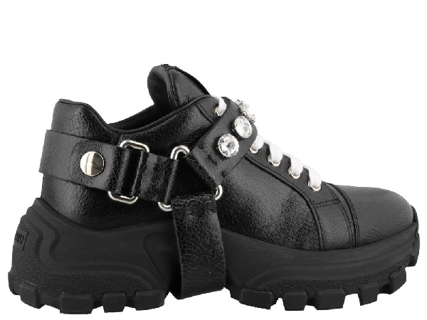 miu miu steel toe sneakers