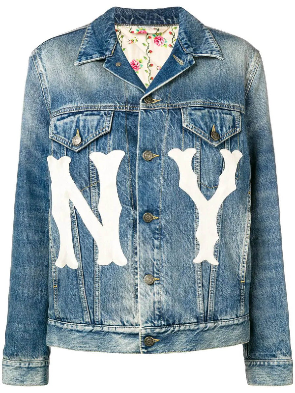 yankees denim jacket