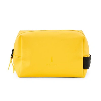 RAINS WASH BAG - SMALL - YELLOW