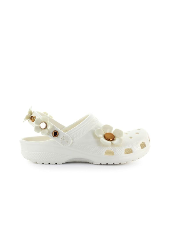 crocs metallic blooms