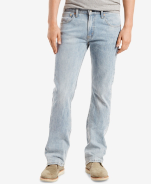 Shop Levi's Men's 527 Slim Bootcut Fit Jeans In Blue Stone - Waterless