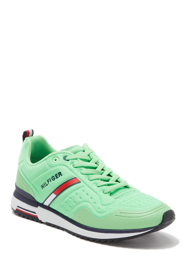 tommy hilfiger trainers green