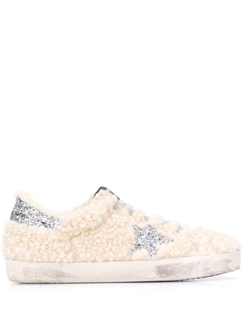 golden goose shearling