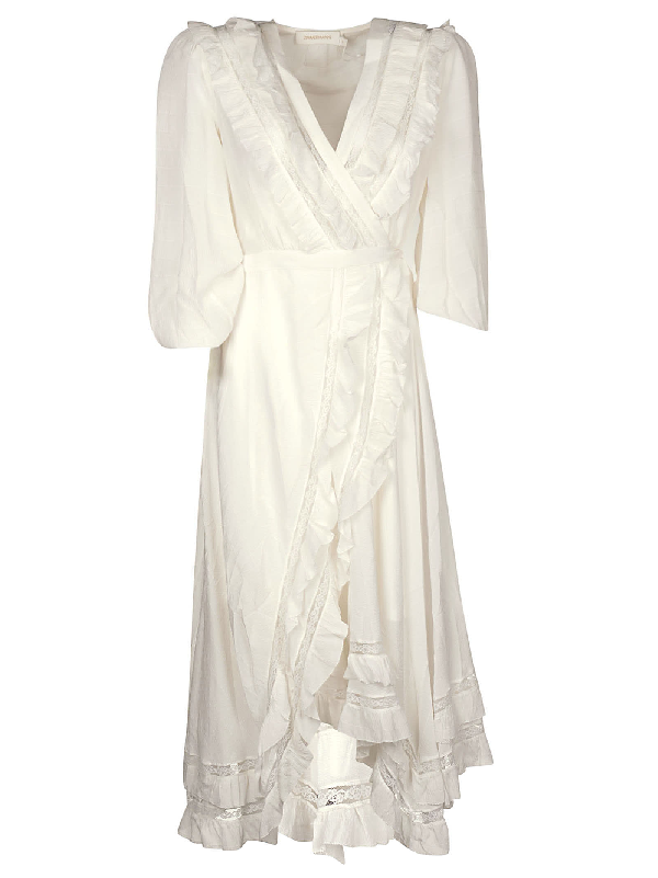 zimmermann moncur wrap dress