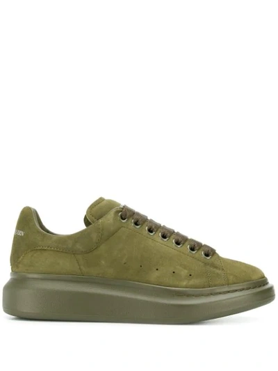 Alexander Mcqueen Oversized Sneakers In Green