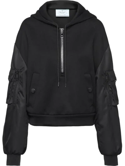 PRADA KAPUZENJACKE IM TECH-LOOK