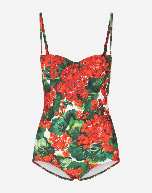balconette one piece swimsuit