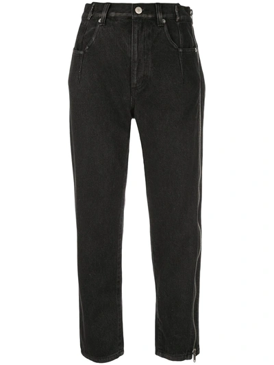 3.1 PHILLIP LIM ZIP-DETAIL CROPPED JEANS